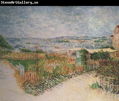 Vincent Van Gogh Vegetable Gardens at Montmartre (nn04)